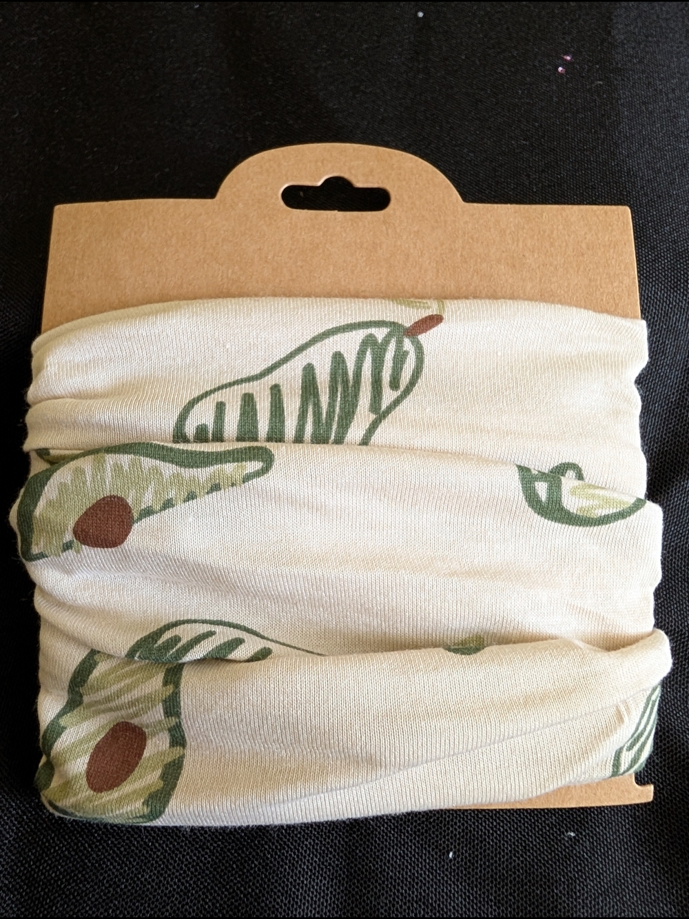 Hand Crafted Avocado Print Bohemian Headband